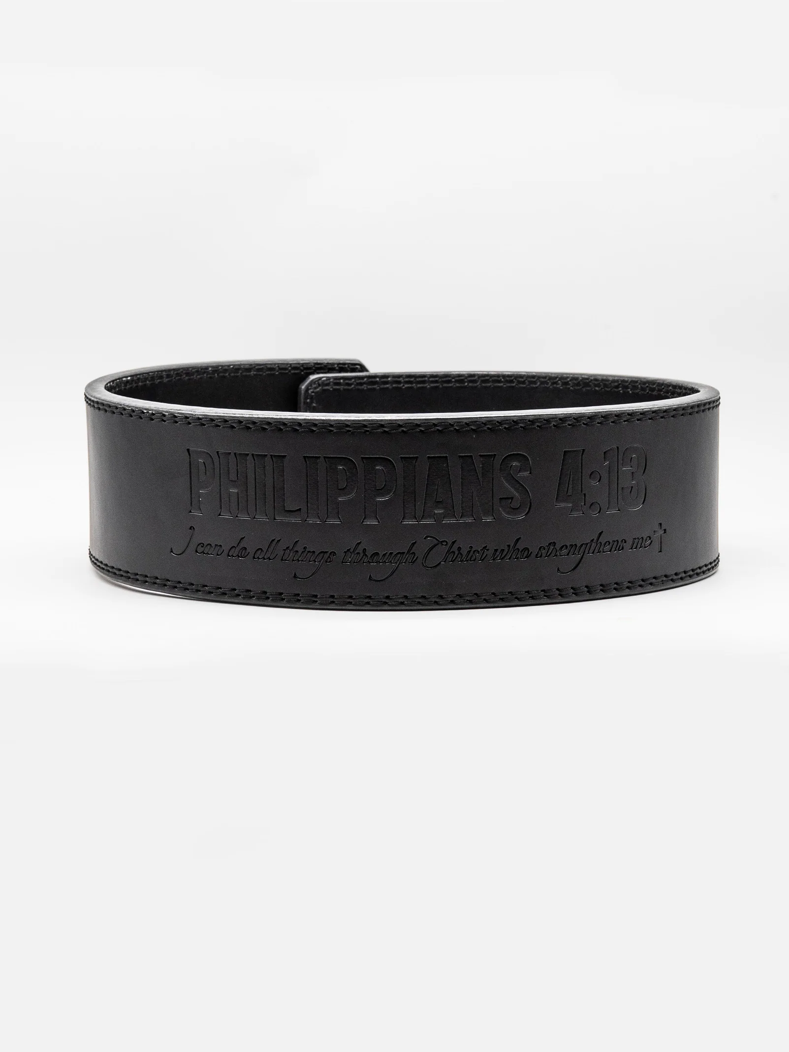 Philippians 4:13 10MM Premium Lever Belt