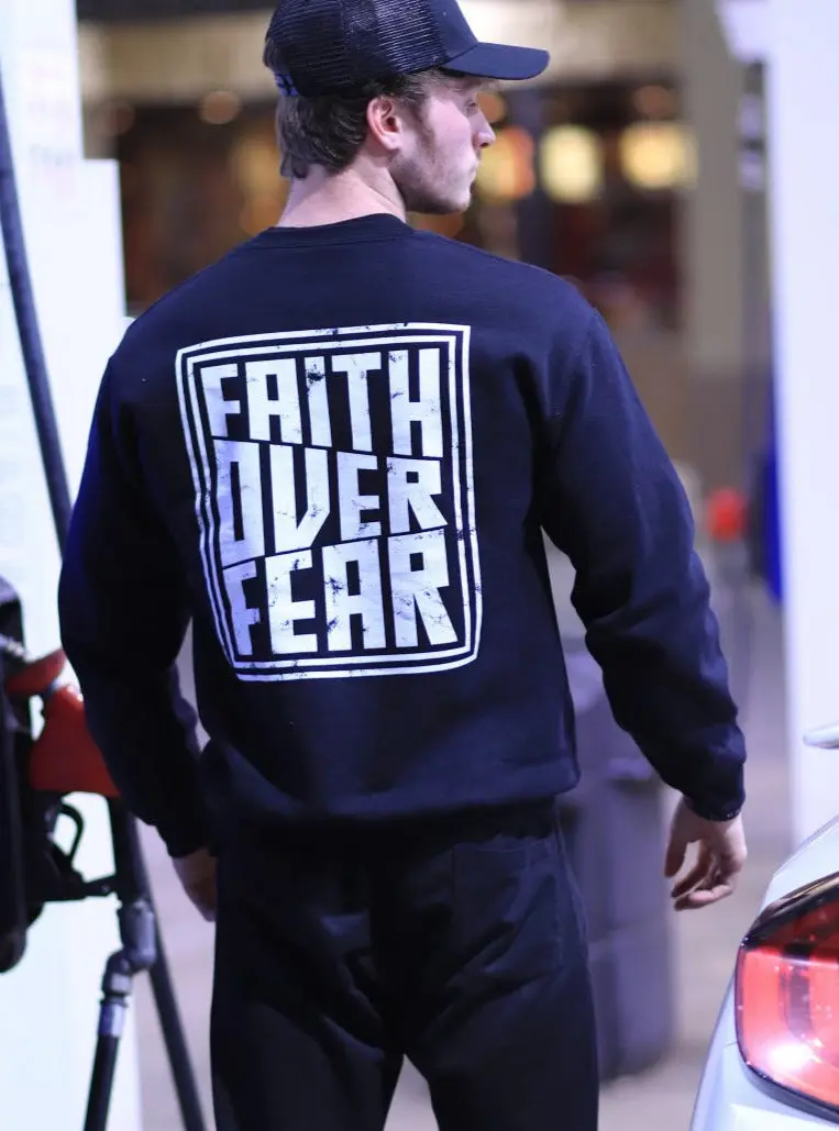 Faith Over Fear Crewneck - Image 6
