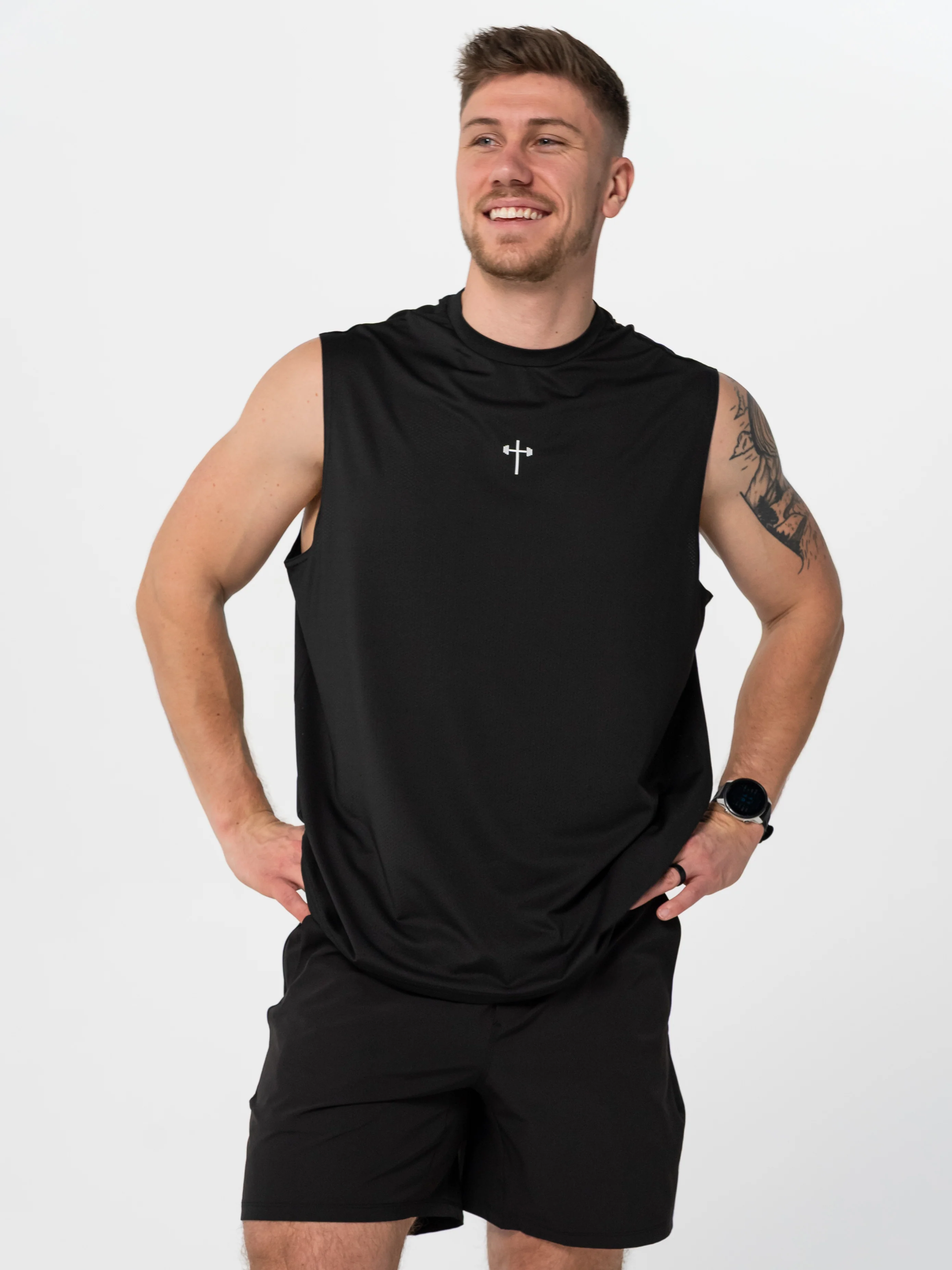 Follower of Christ Premium Oversized Tank - Image 7