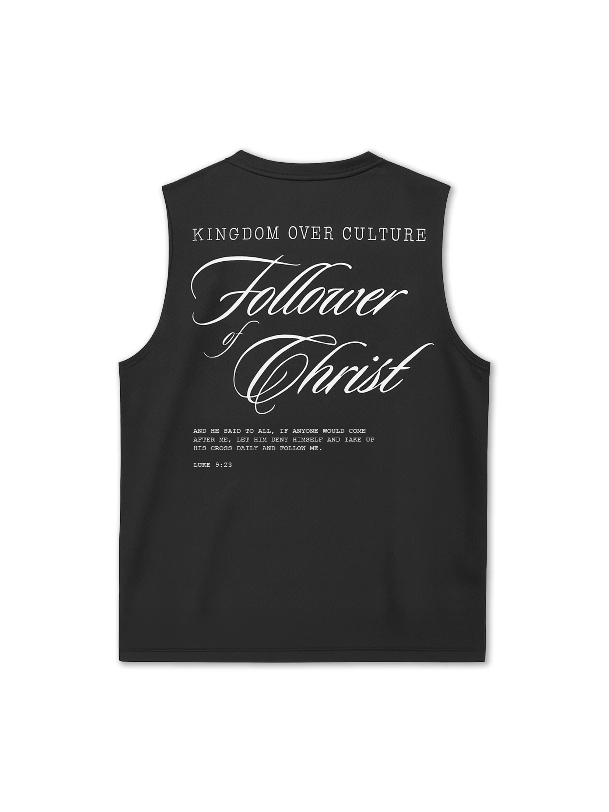Follower of Christ Premium Oversized Tank - Image 8