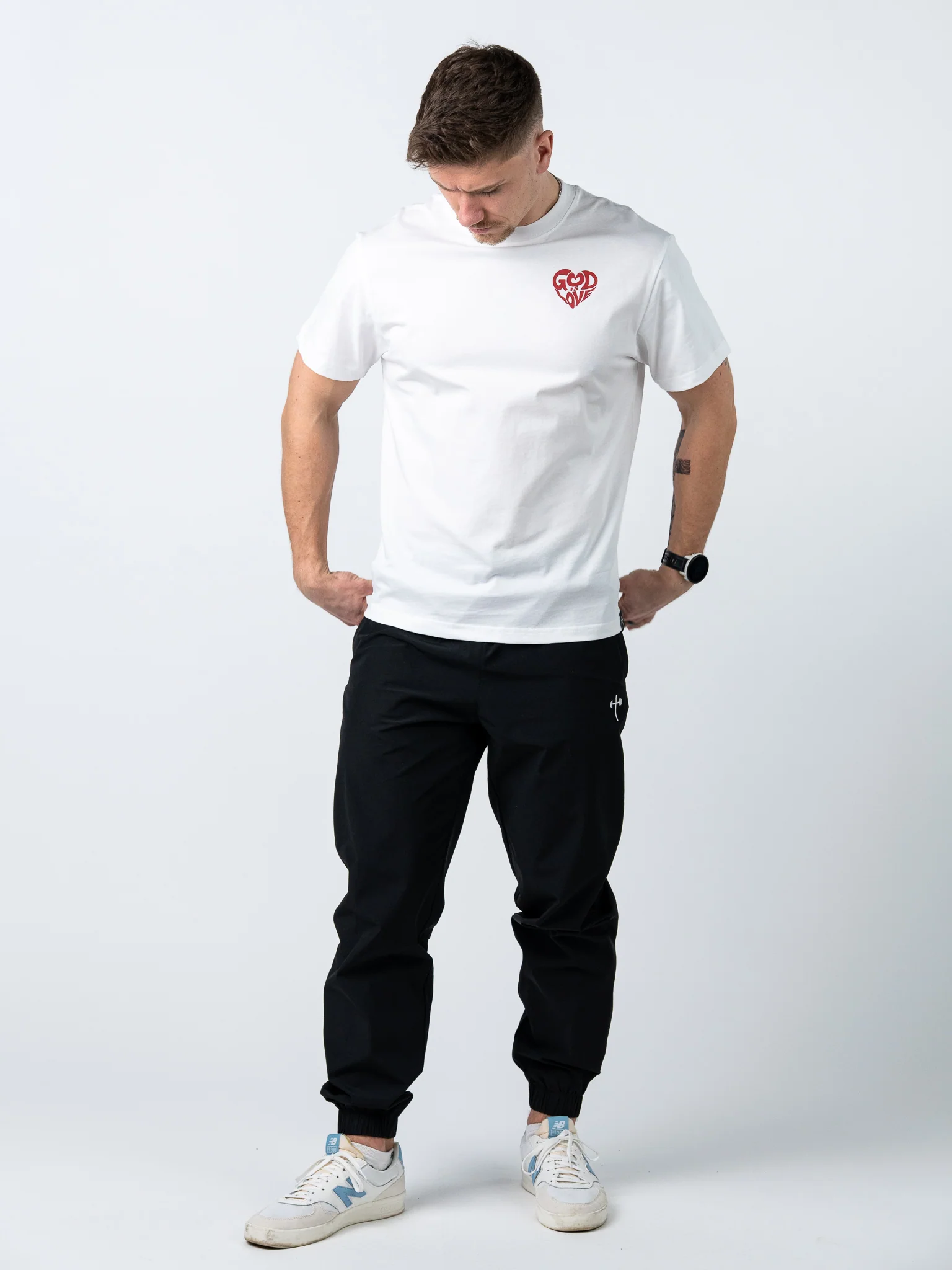 God is Love John 3:16 Premium Tee - Image 7