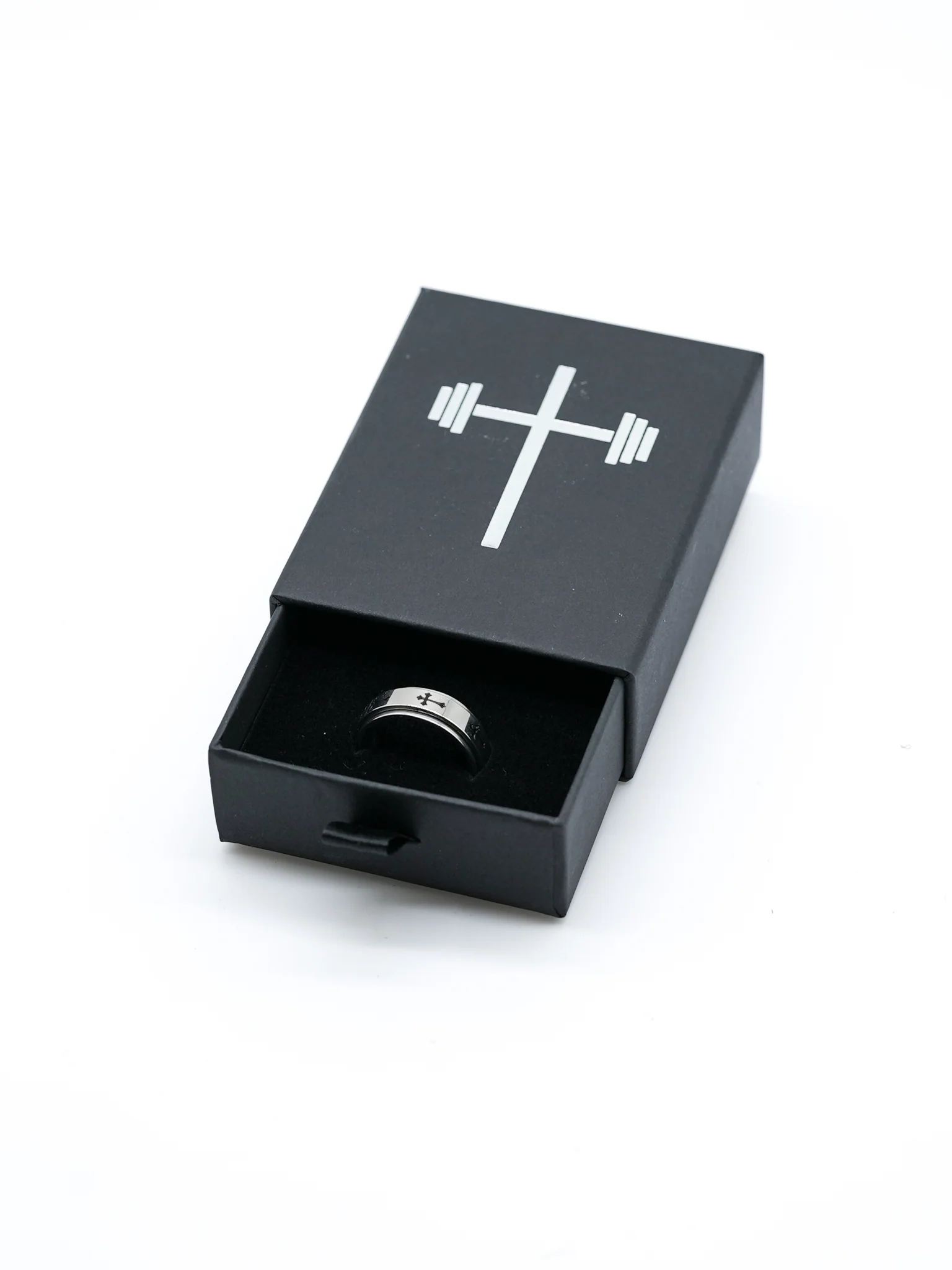 Men's Signature Cross Ring - Image 2