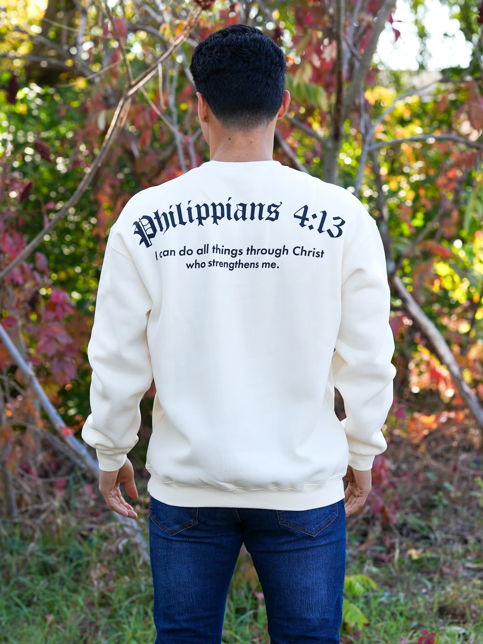 Philippians 4:13 Crewneck - Image 4