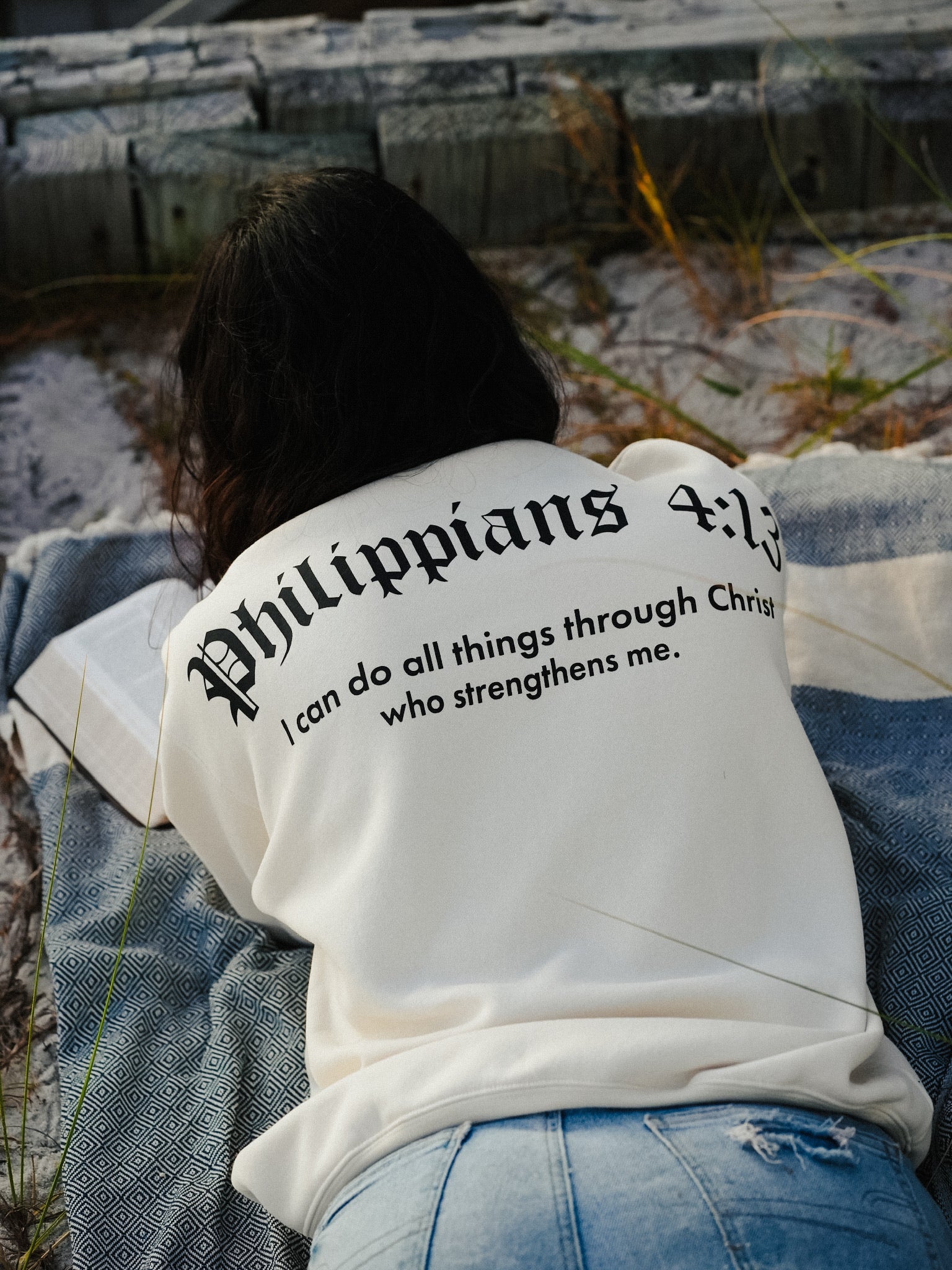 Philippians 4:13 Crewneck - Image 6