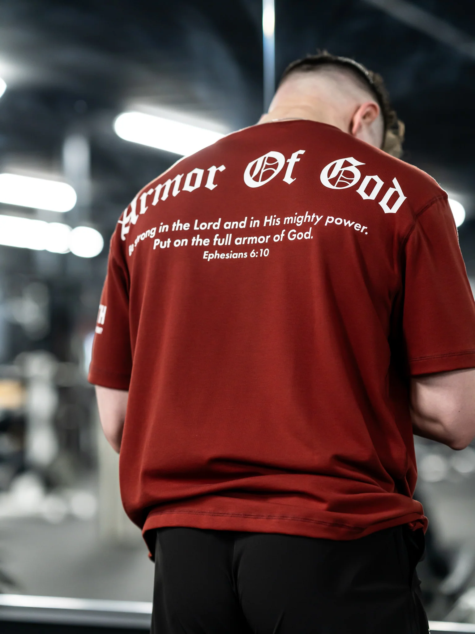 Premium Oversized Scripture Tee - Image 11