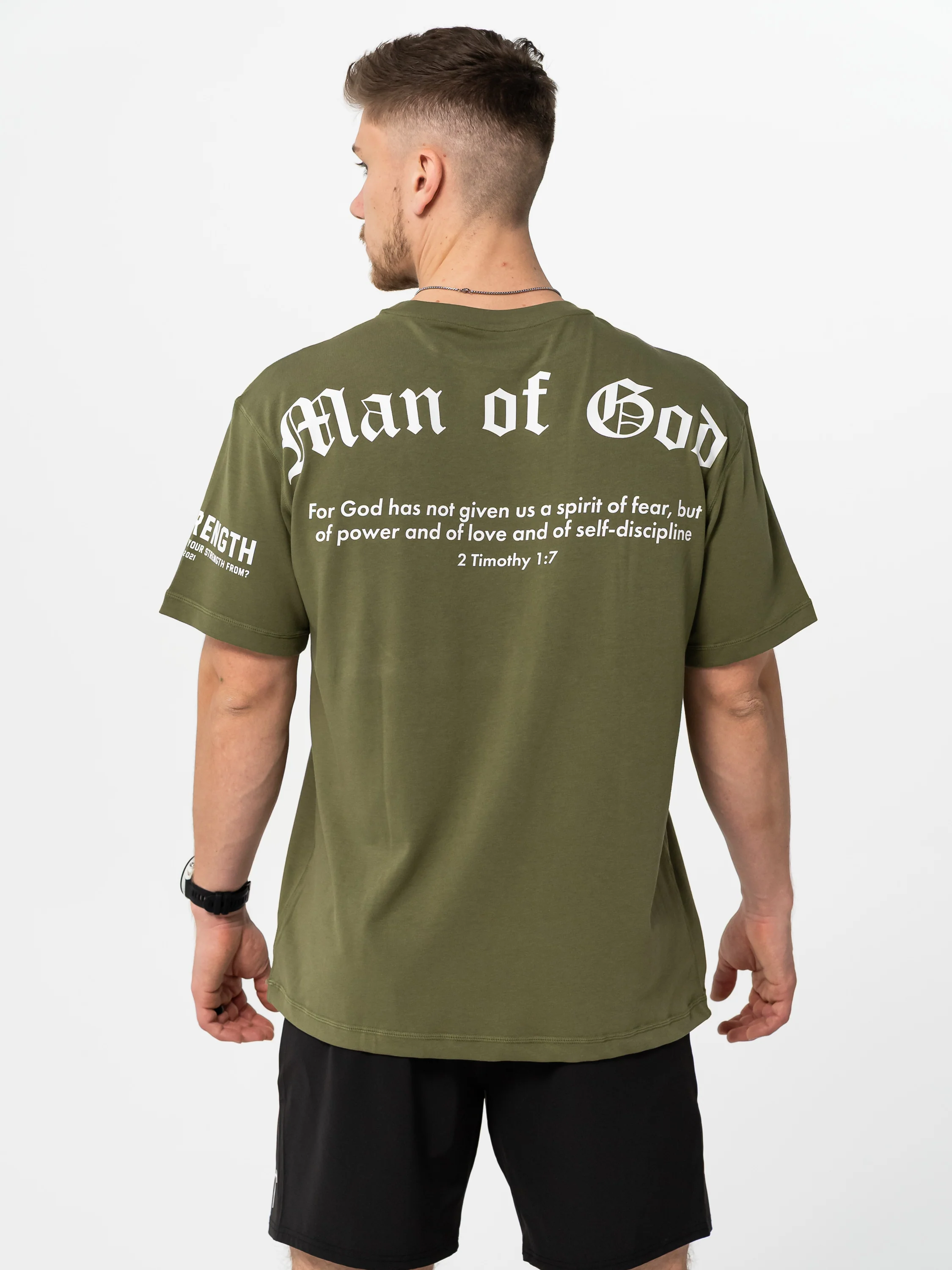 Premium Oversized Scripture Tee - Image 14