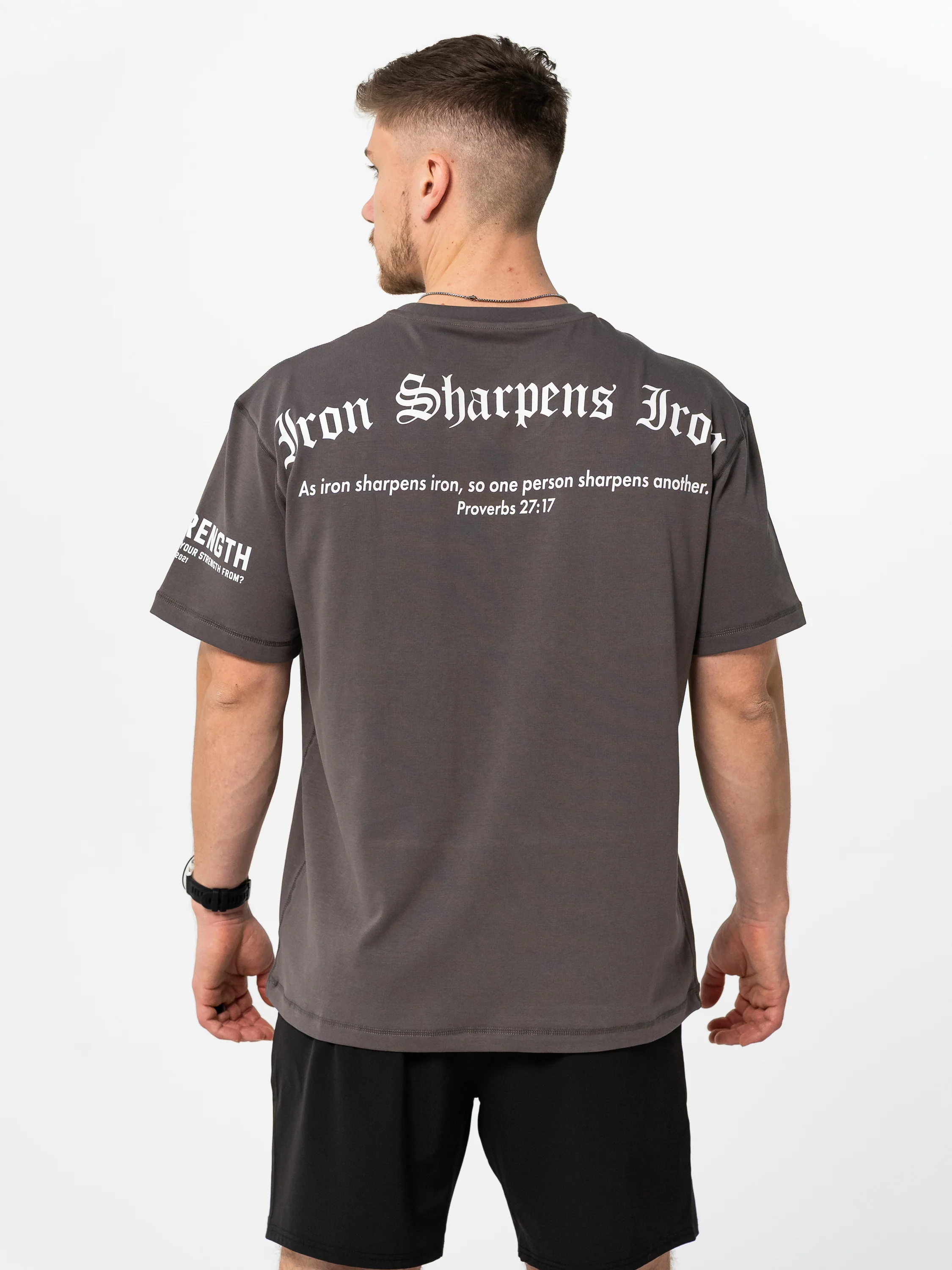 Premium Oversized Scripture Tee - Image 21