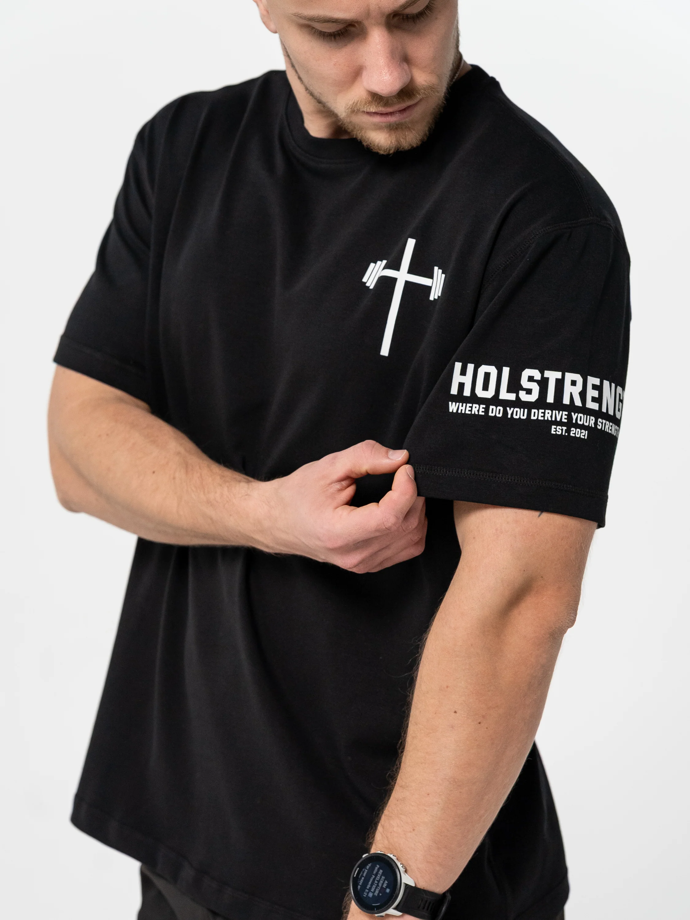 Premium Oversized Scripture Tee - Image 30