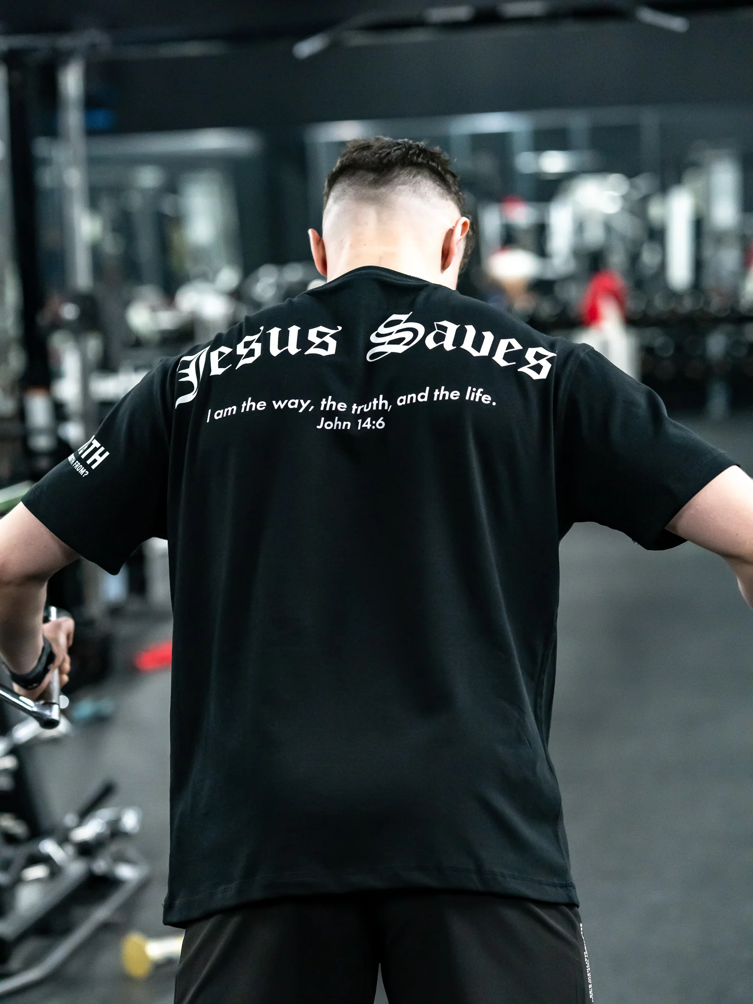 Premium Oversized Scripture Tee - Image 32