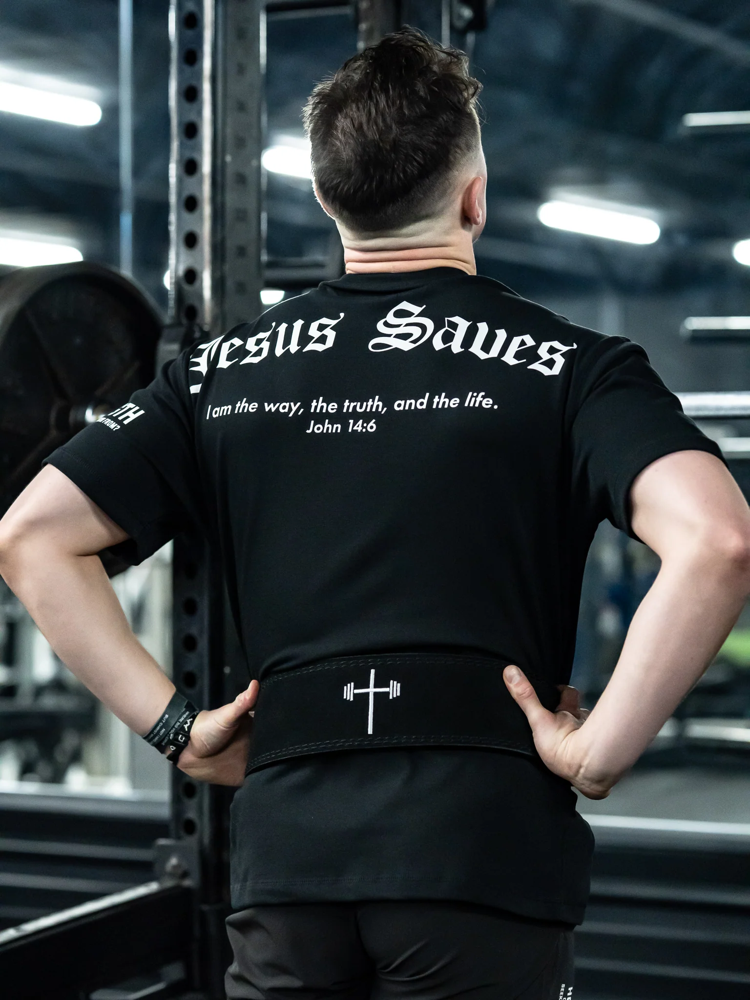Premium Oversized Scripture Tee - Image 35