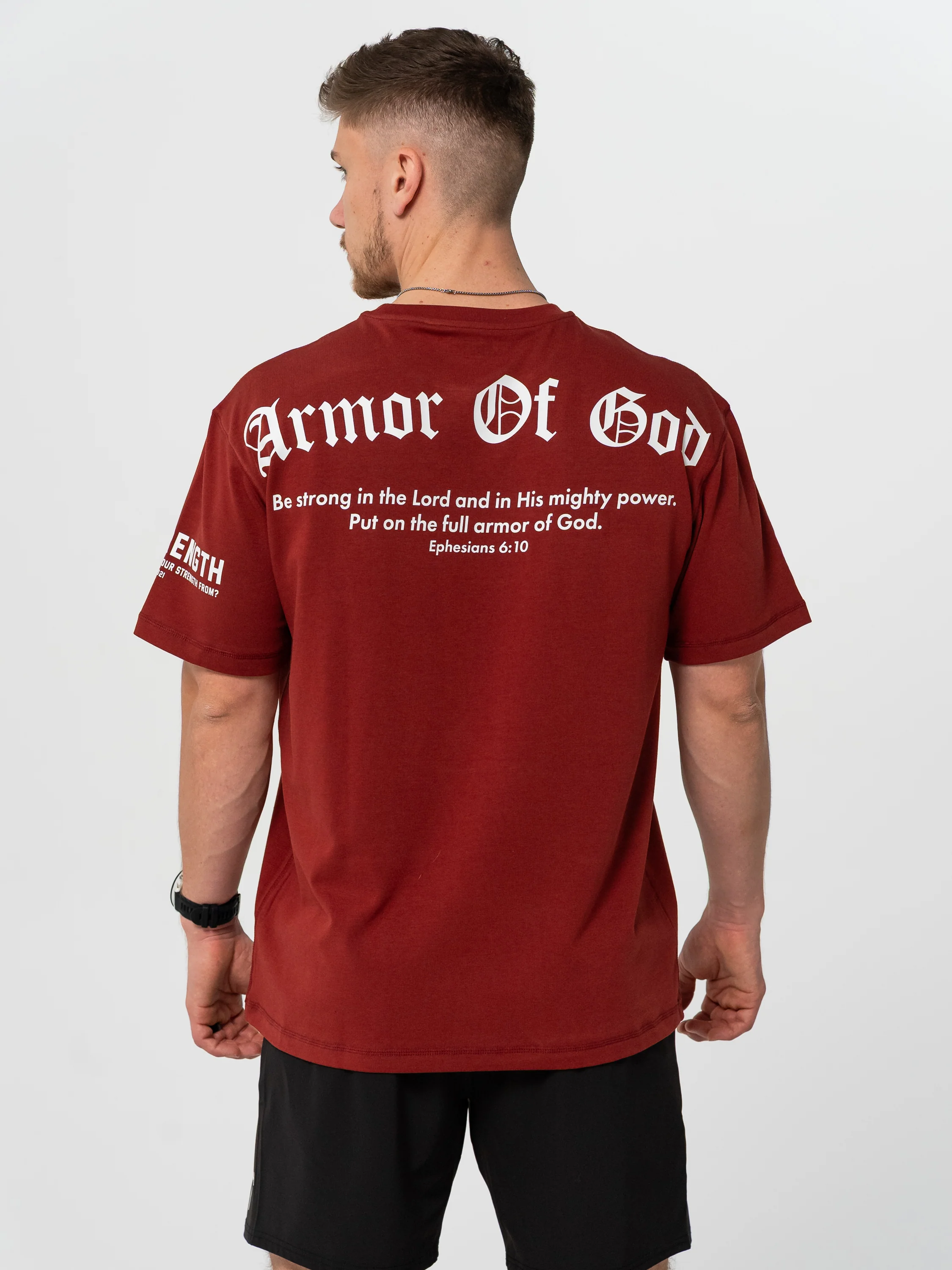 Premium Oversized Scripture Tee - Image 6